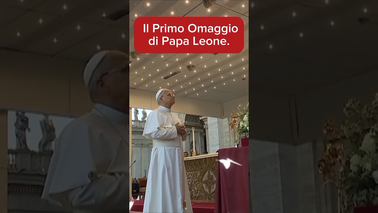 ✨Papa Leone XIV in Preghiera a F&aacute;tima: La Consegna della Rosa d'Oro📿