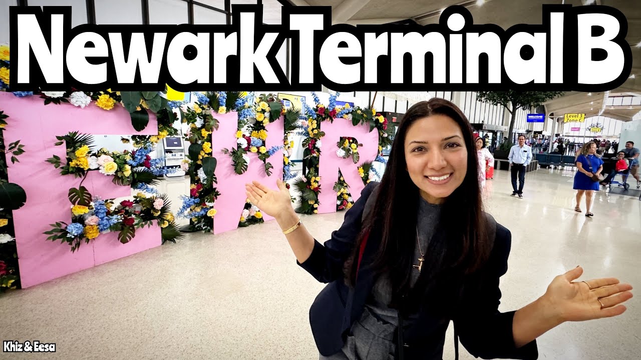 Newark International Airport Terminal B (Daytime Tour) 