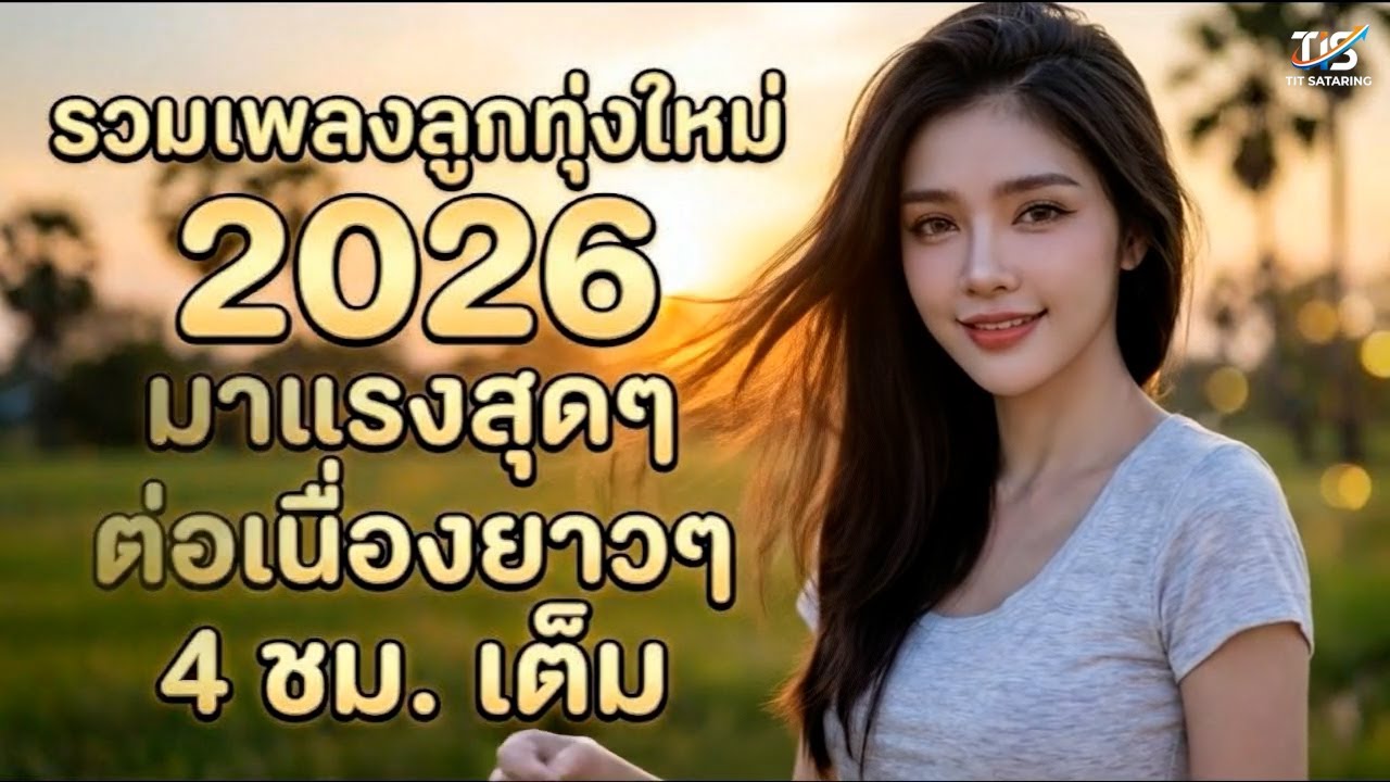 รวมเพลงลูกทุ่งใหม่ล่าสุด มาแรง 2026 💖 เพราะไม่ต้องกดข้าม