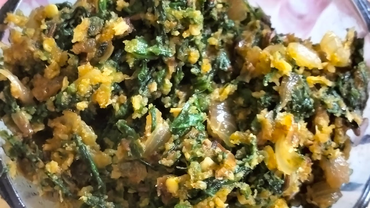 ,💁🧑&zwj;🍳पालक ठेचा/palak Thecha/spicy palak Thecha 🙂#tasty #foodlovers  #foodreview #foodzpah #foodzone 