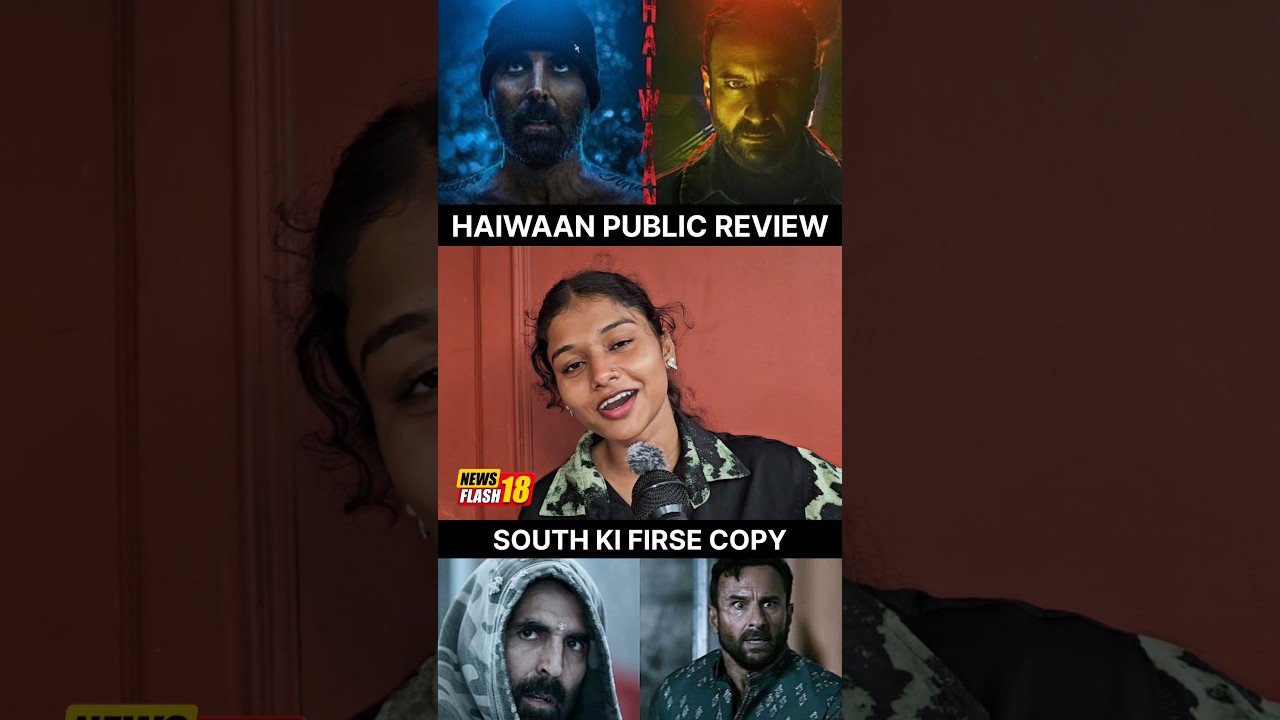 Haiwaan Movie Public Review | Saif Ali Khan Vs Akshay Kumar #shorts