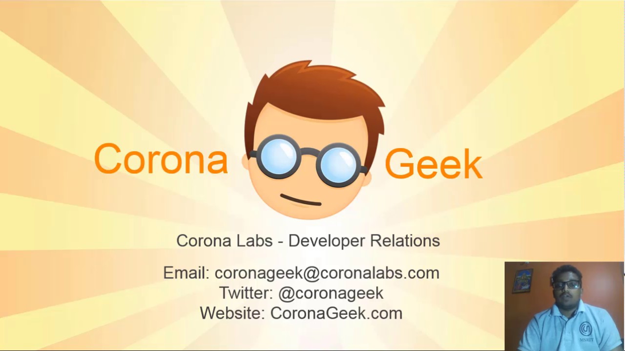 Seminar Vedio on Corona Labs