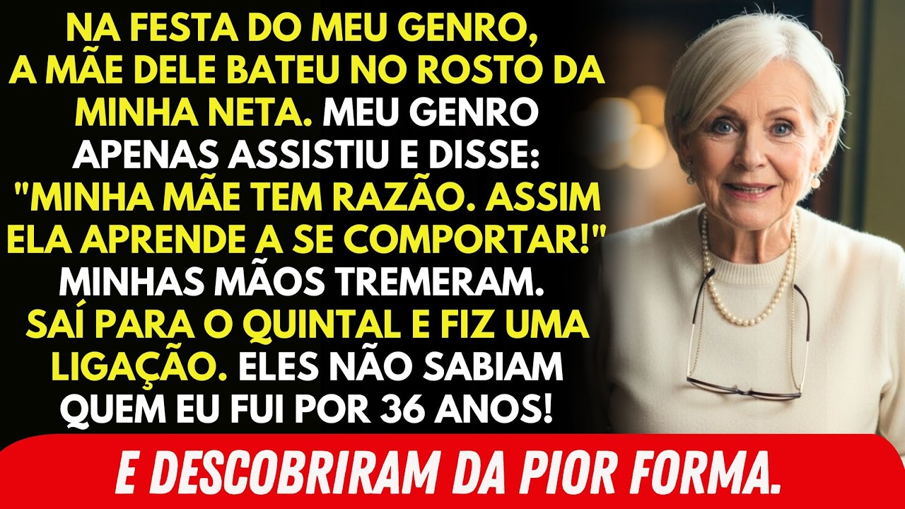 A Mãe Do Meu Genro Deu Uma Palmada No Rosto Da Minha Neta. Minha Filha Ficou Paralisada De Medo....