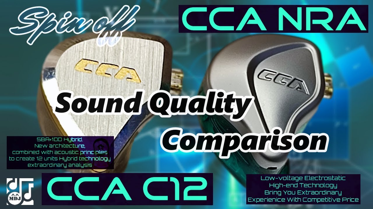 リクエストによる Spin Off「CCA NRA vs CCA C12」SoundQuality Comparison 音質比較動画