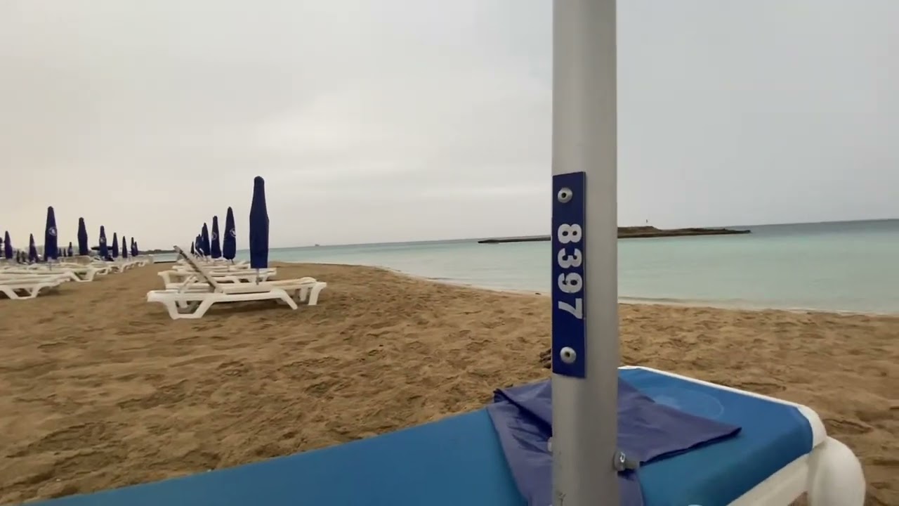 🏖FIGTREEBAY beach 🏖 in Cyprus #beautifulbeaches #Bestintheeurope #myfirstvlogviral
