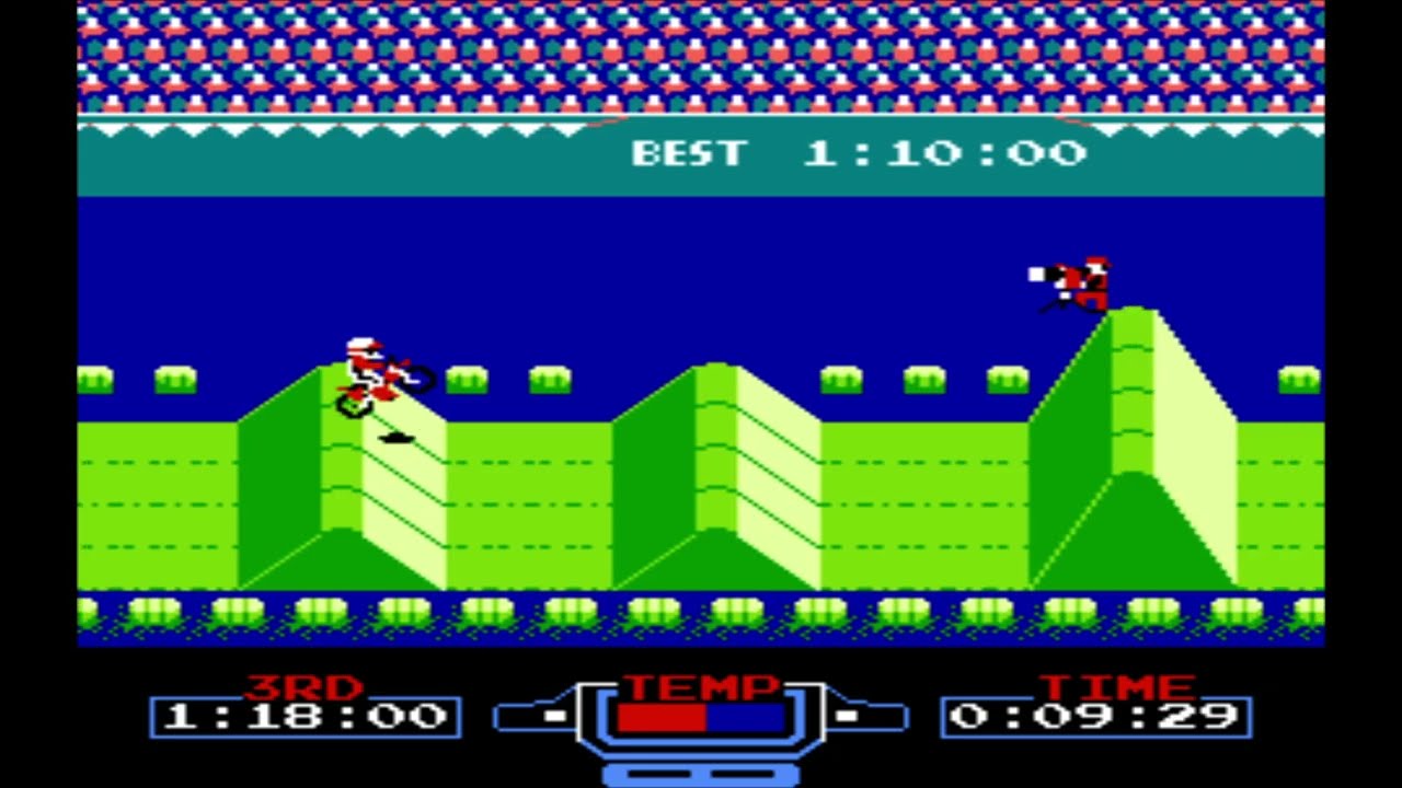 Excitebike – A Nostalgia do Nintendo Entertainment System ou Nintendinho!