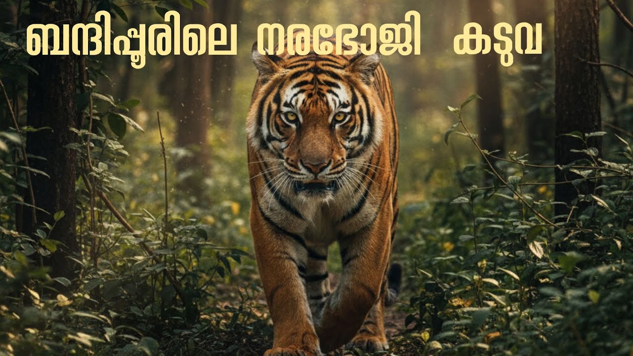 ബന്ദിപ്പൂരിലെ നരഭോജി കടുവ  #huntervsbeast #maneaterstory  #wildlifethriller #cinematicwildlife