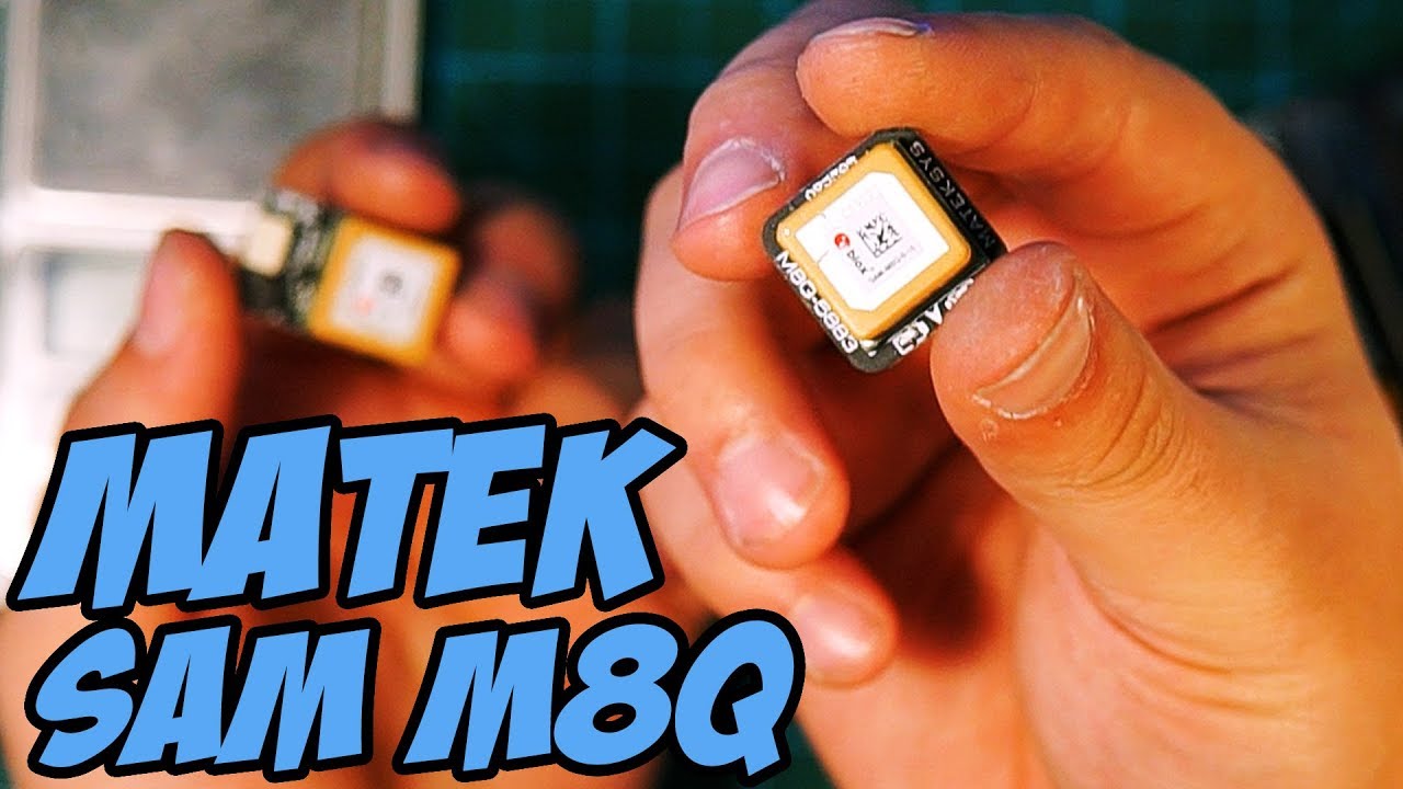 ☀ Топовый GPS модуль в микро форм-факторе. Обзор и тест. [Matek SAM-M8Q]