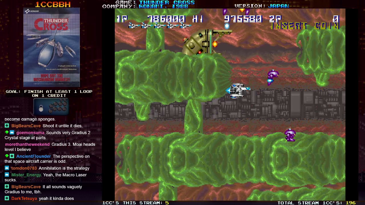 1CCBBH - 197. Thunder Cross (2 Loops Clear)