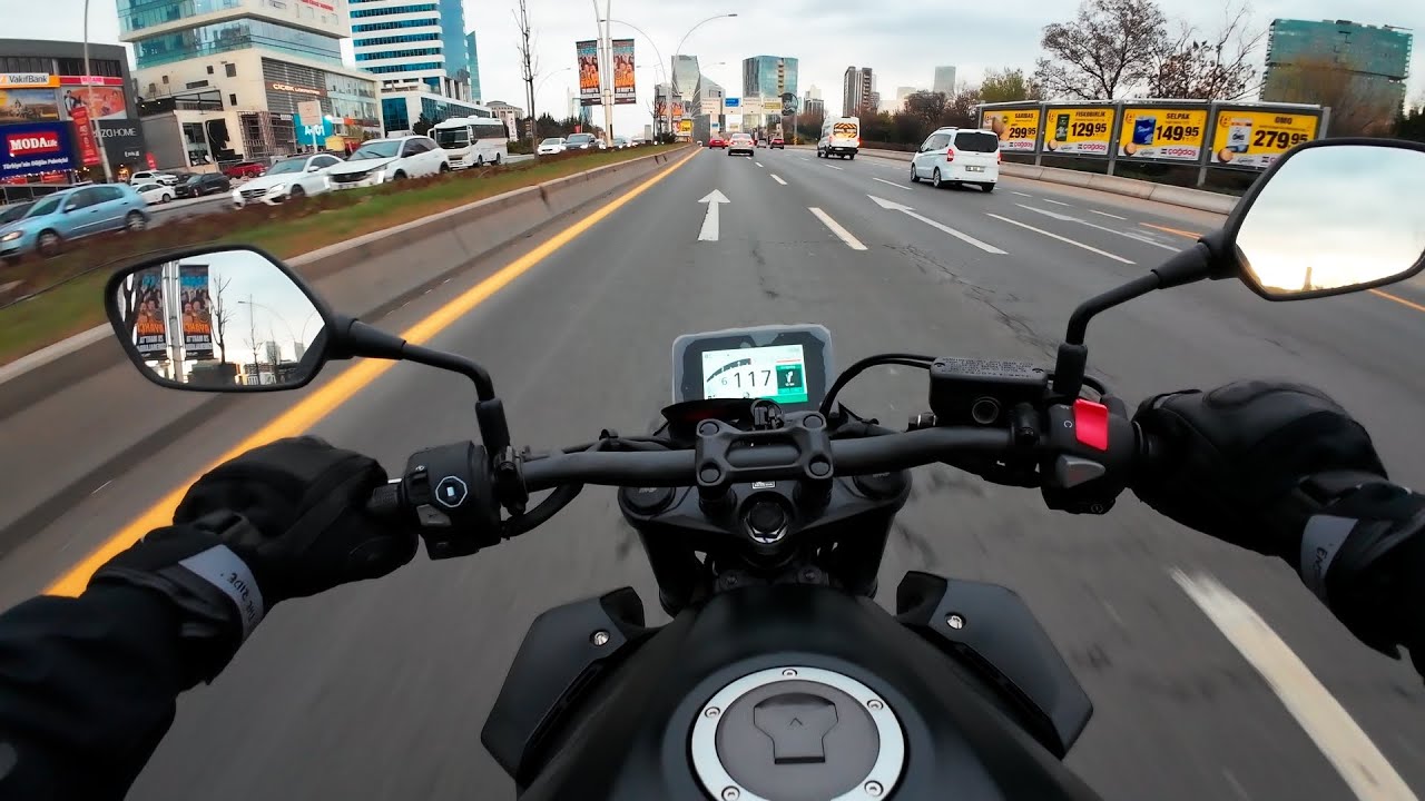 Ankara Heavy Traffic Ride | No Talk Just Exhaust | CB500