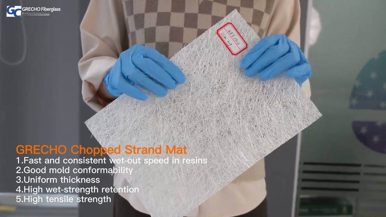 Comparison of Good and Bad Quality of Chopped Strand Mat