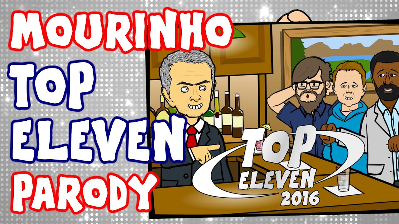 PARODY TOP ELEVEN ADVERT feat. José MOURINHO! (plus Cristiano Ronaldo, Hodgson, David Beckham)