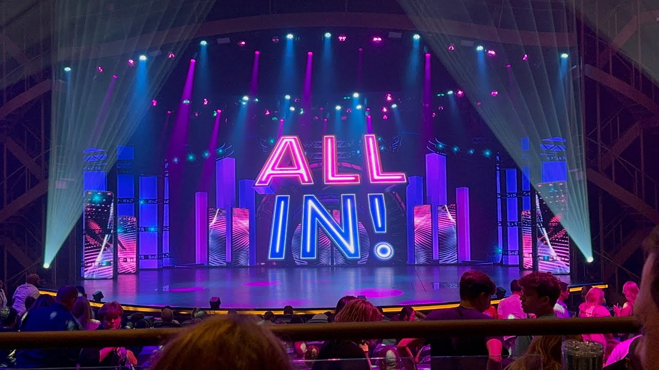 All In! FULL SHOW - Utopia of the Seas August 2024