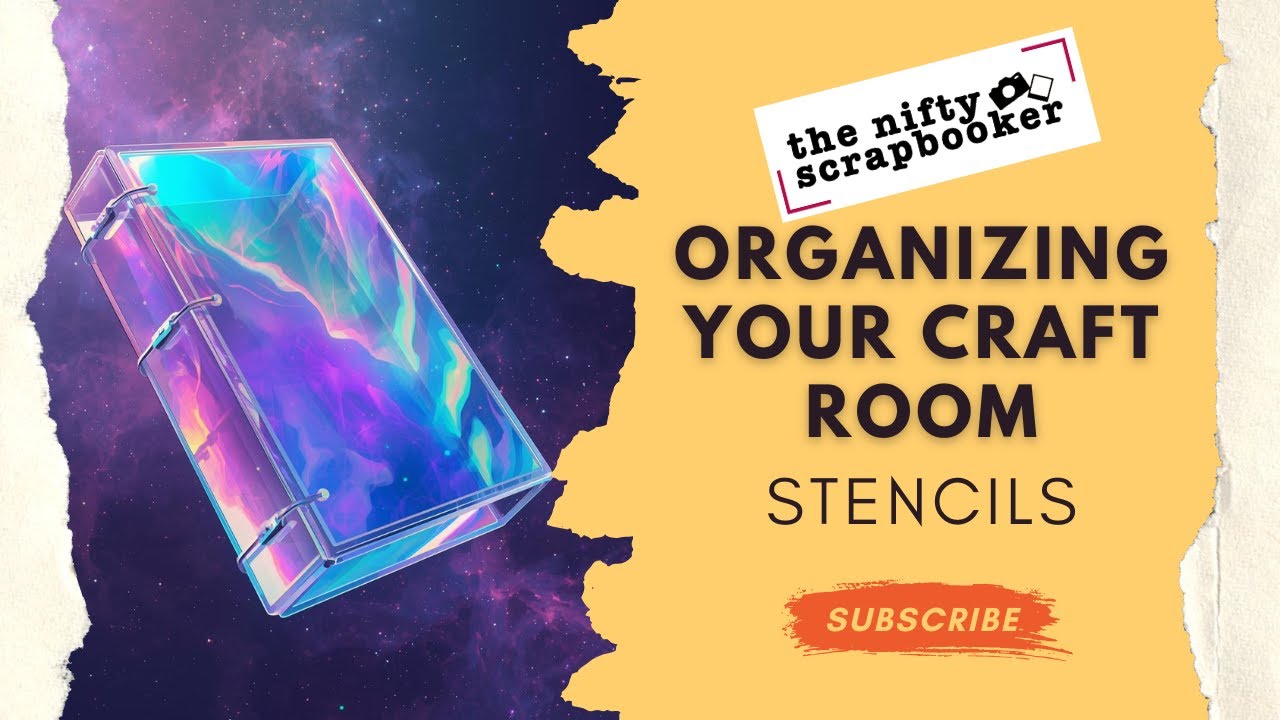 Organize Your Craft Room-Stencils