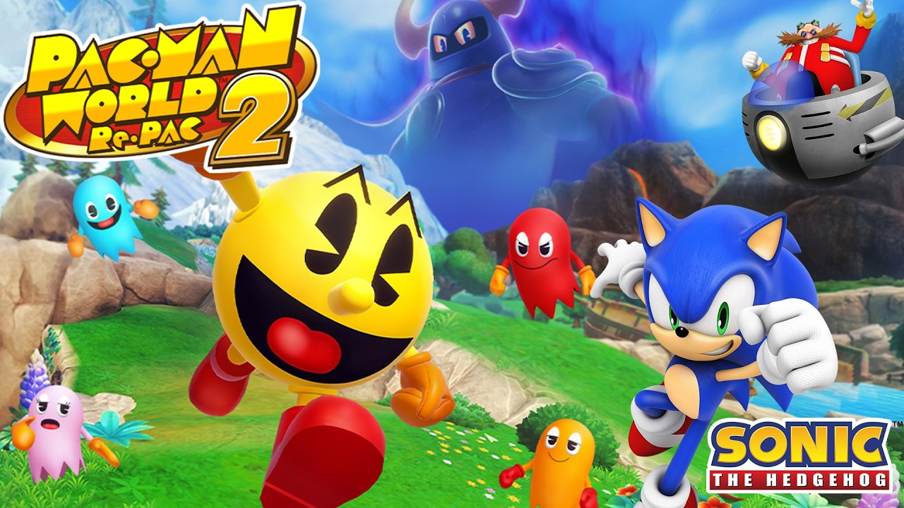 Pac-Man World 2 Re-Pac – Full Game Walkthrough (Sonic DLC Included)