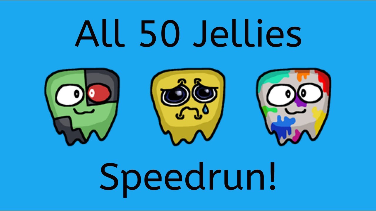 All Jellies Speedrun in 20:31 - Find the Jellies