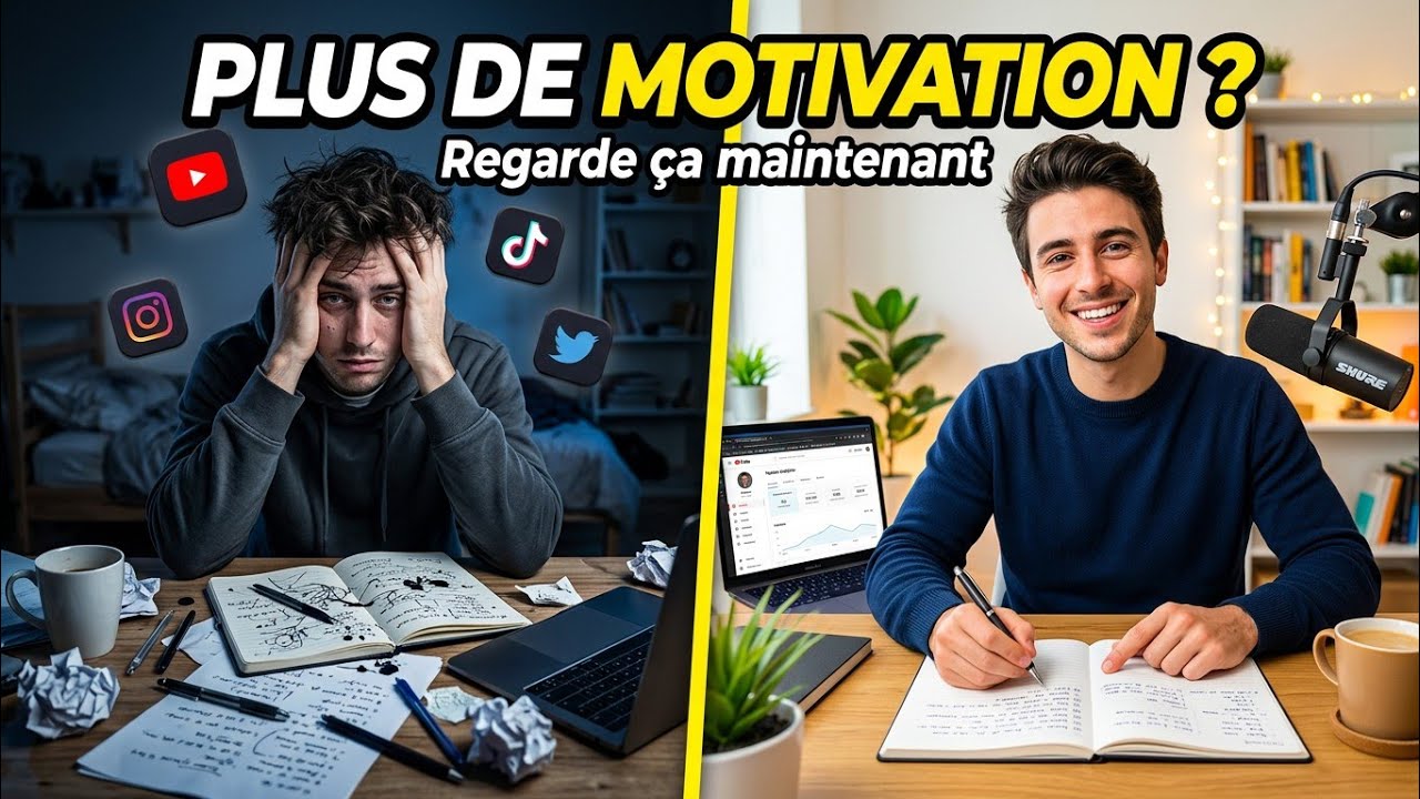 Tu perds ta motivation pour étudier ? Regarde ça MAINTENANT (Spécial étudiants français)