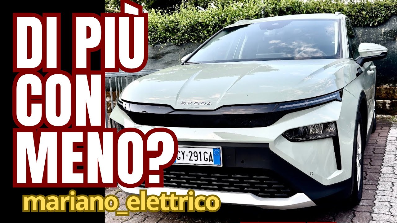Skoda ELROQ 85 - PIÙ POTENTE, batteria PIÙ GRANDE e CONSUMA MENO?! 🤨🤨 la prova in AUTOSTRADA