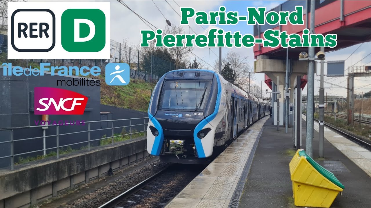 RER D RER NG Z58500 Le Trajet Entre Paris-Nord➡️Pierrefitte-Stains