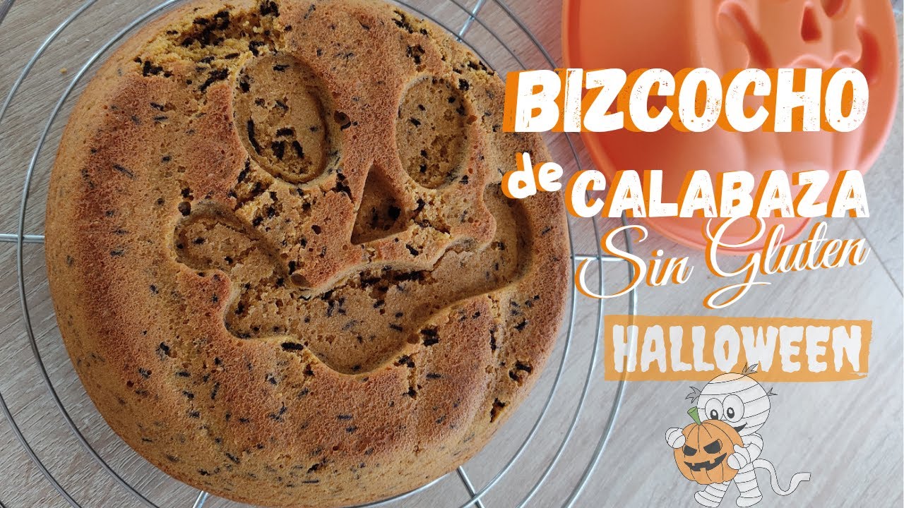 Bizcocho de calabaza SIN GLUTEN - SIN LACTOSA