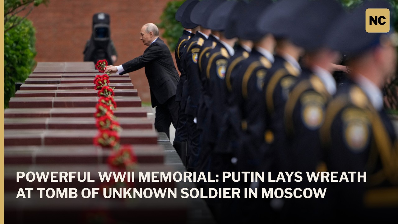 FULL CEREMONY: Putin Leads WWII Remembrance Ceremony at Kremlin on 85th Anniversary | AC1W