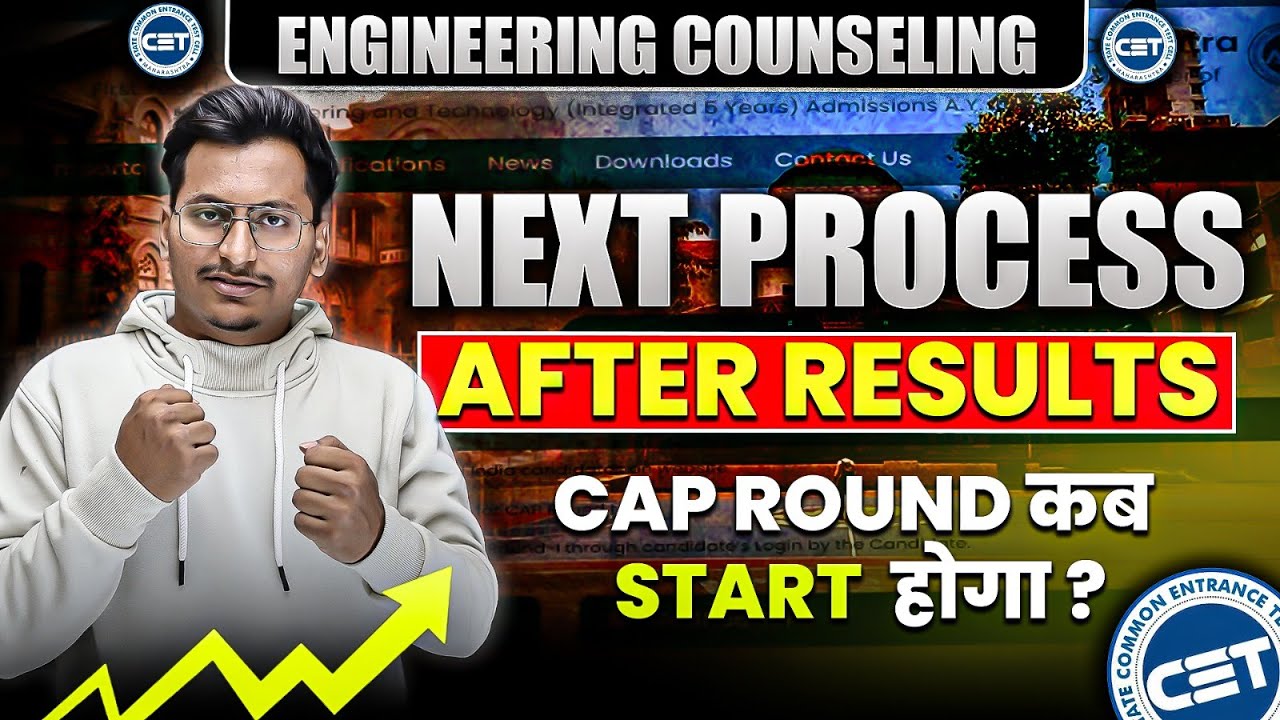 NEXT PROCESS AFTER MHT CET RESULTS🚨|Cap Round Process कब Start होगा?|Step By Step Cap Round Process✅