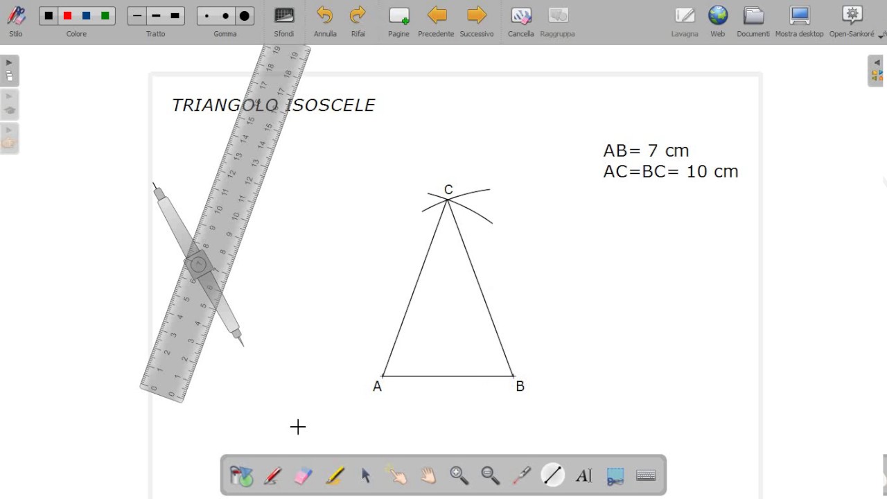 triangolo isoscele
