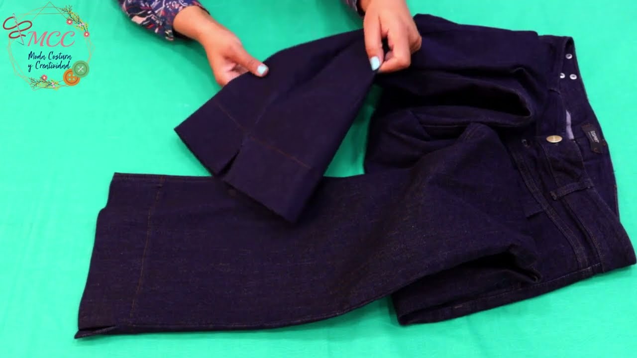 Ajusta el largo de tu JEANS con un diseño único  / ARREGLO DE ROPA