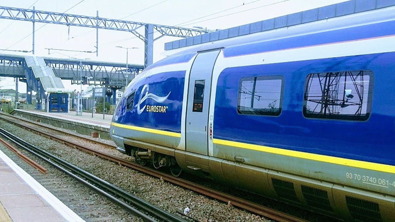Class 374 Eurostars at Ashford International