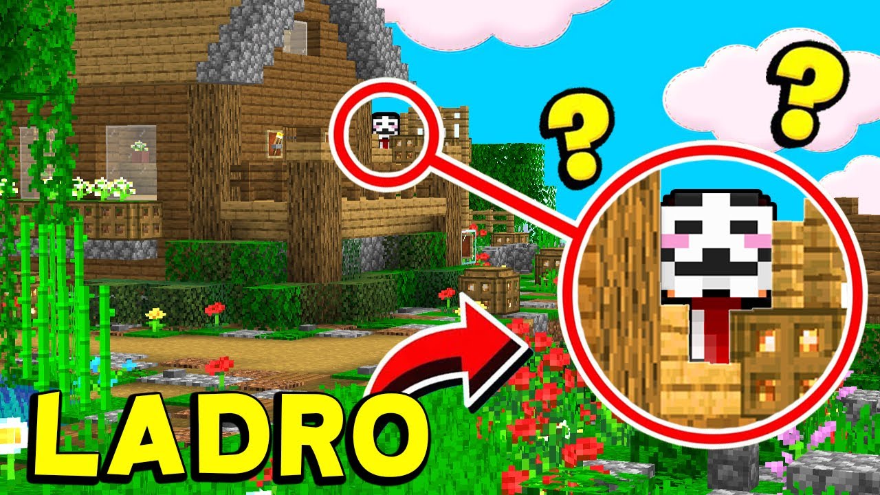 QUALCUNO È ENTRATO NEL MIO MONDO DI MINECRAFT!!