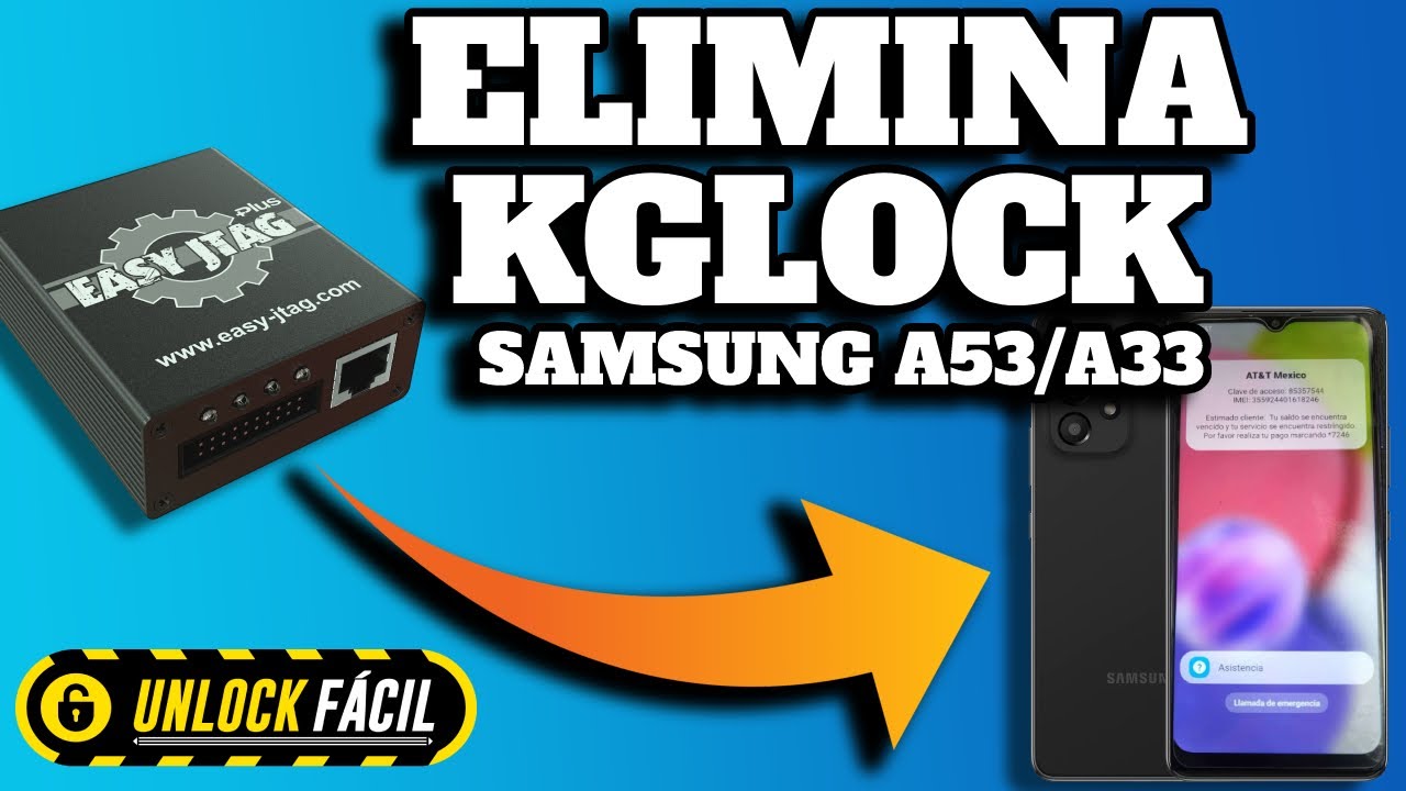 KGLOCK SAMSUNG A53 A33, UFS EXYNOS CON EASYJTAG