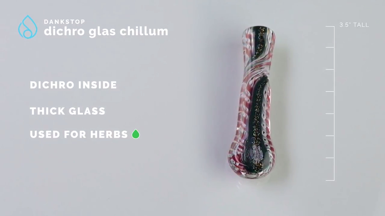 Dankstop - Dichro Glass Chillum