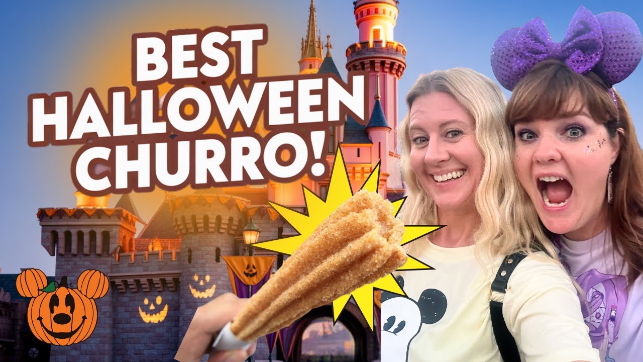 I Tried EVERY Halloween Churro at Disneyland 2025 – Here’s the BEST One!