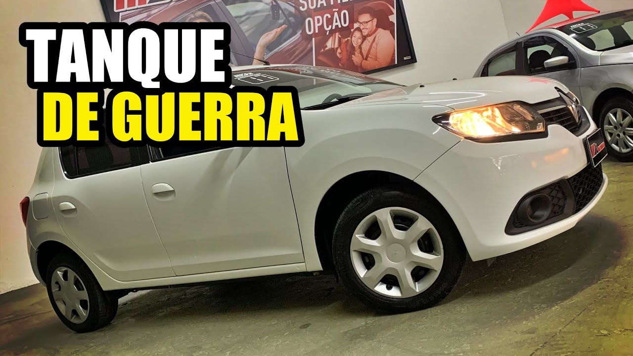 Guia de Compra: Renault Sandero Expression 1.6 8V Flex 2017