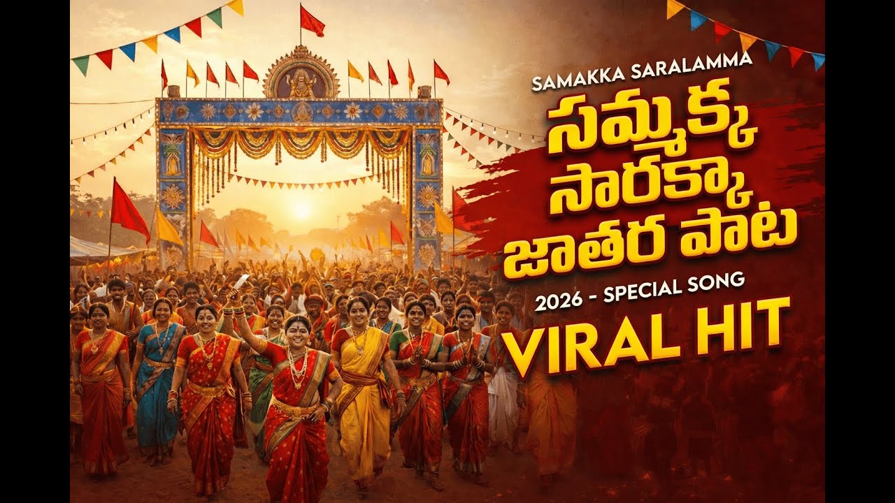 సమ్మక్క సారక్క  మేడారం జాతర | Special Song 2026 | Telangana Folk Song | Telangana Song