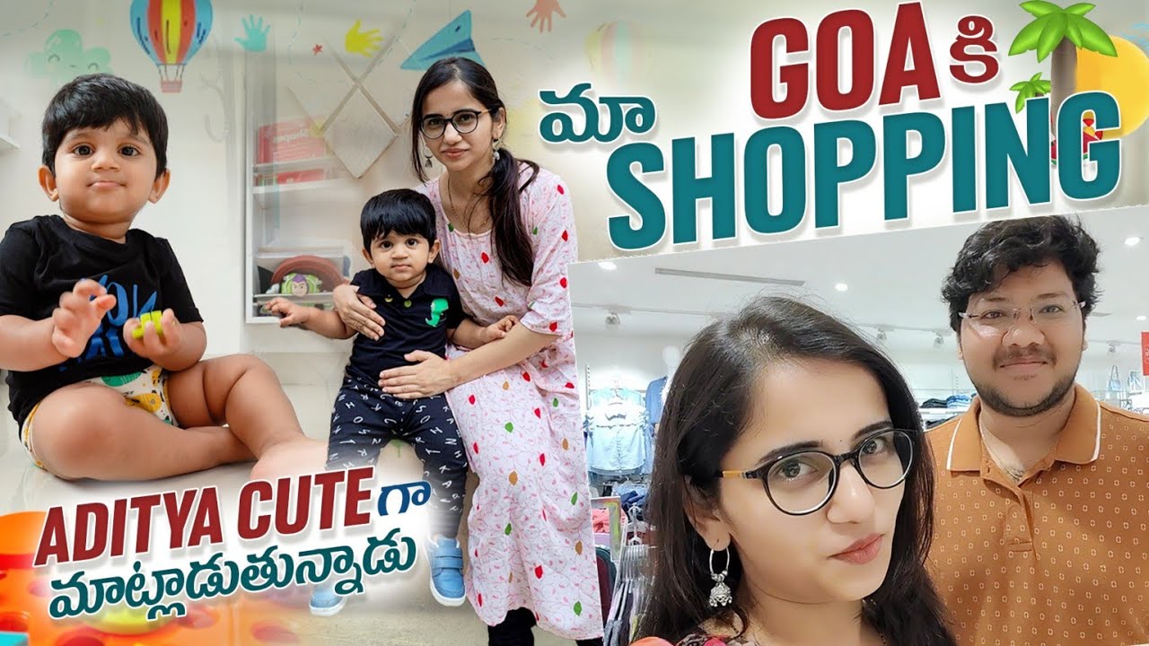 A day in my life | Goa shopping with my brother #voiceofvasapitta