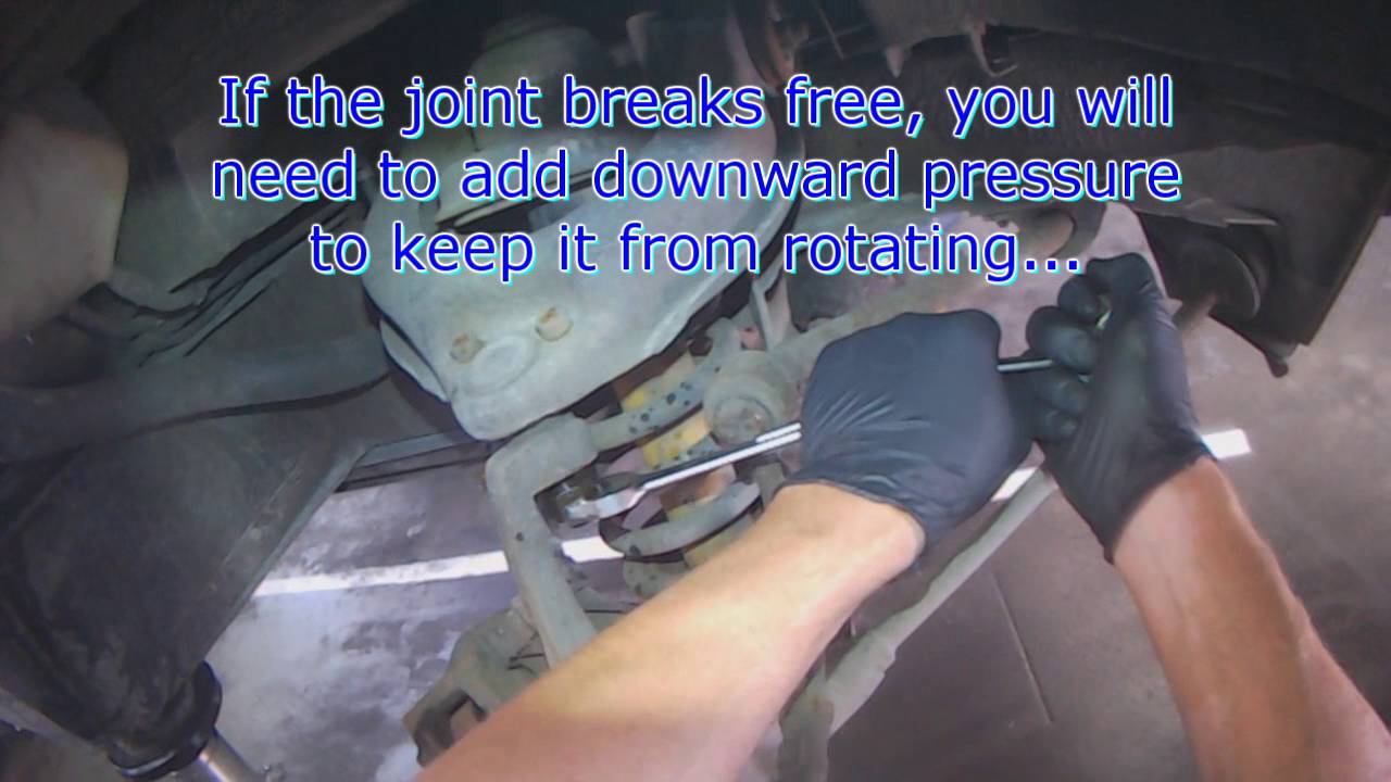 VW T3: Front upper ball joint replacement