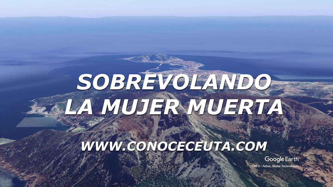Sobrevolando la Mujer Muerta - www.conoceceuta.com