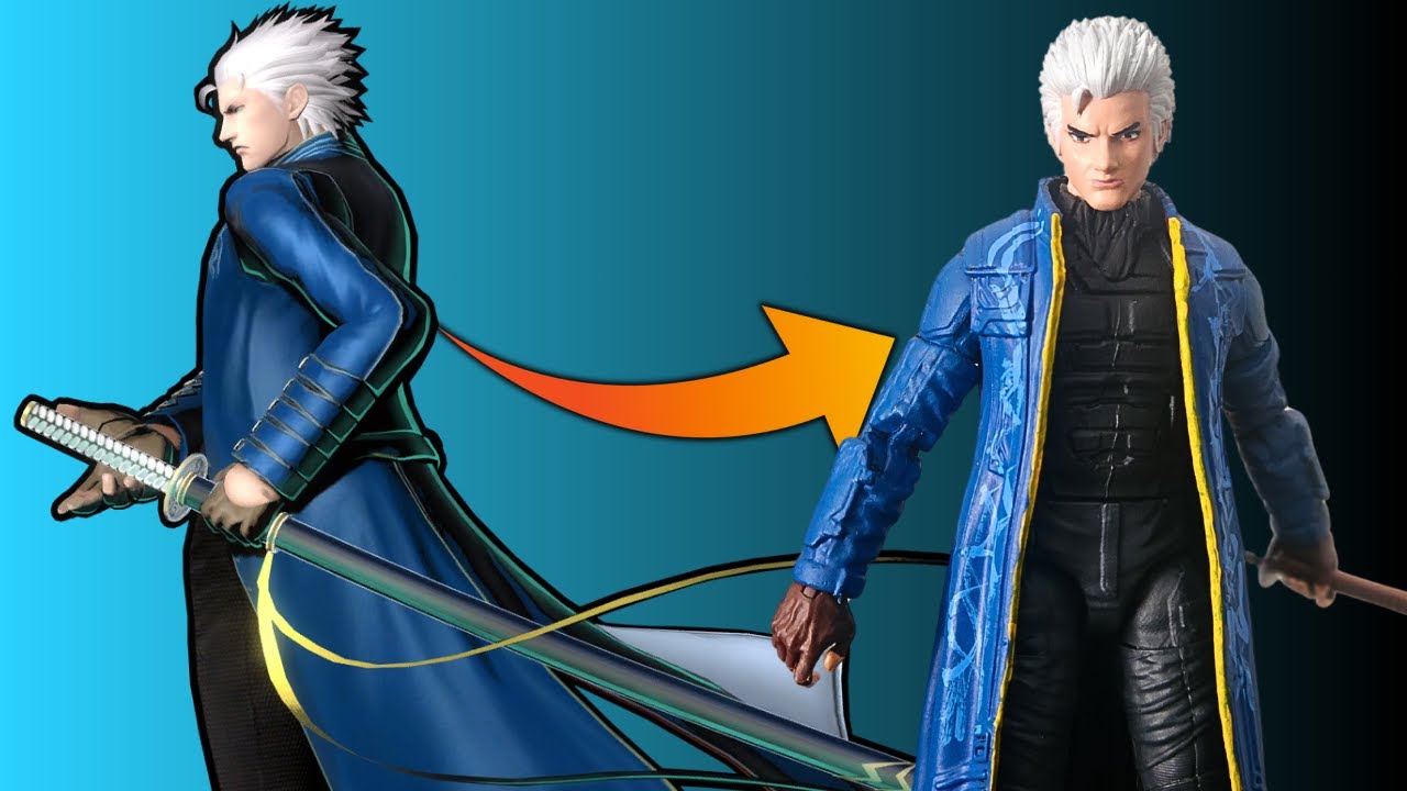 DEVIL MAY CRY VERGIL CUSTOM ACTION FIGURE TUTORIAL