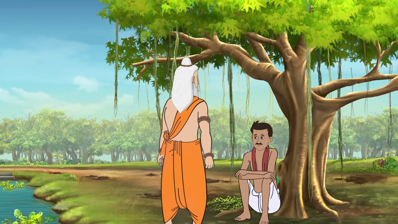 रहस्यमय गुफा और तक़दीरवाला मछुआरा 2 | hindi kahani | cartoon story | kahaniya | moral stories