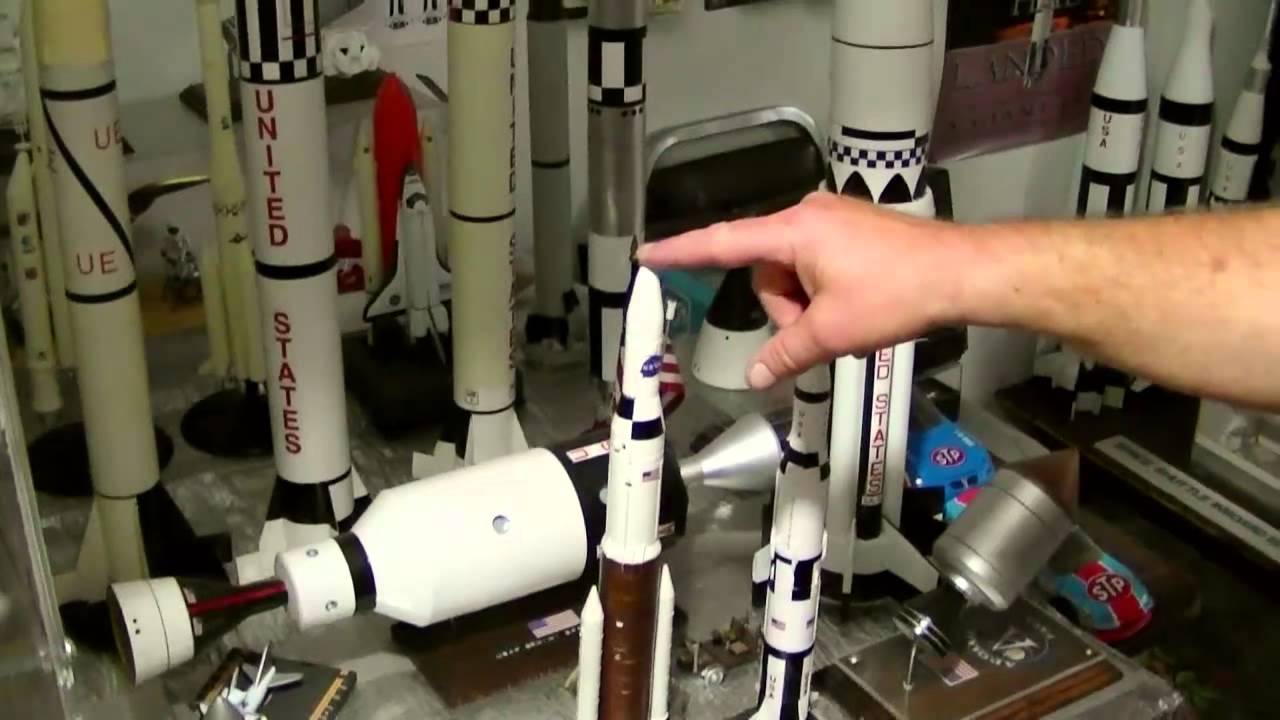Billy's Model Rockets, Planes, Space Shuttles NASA and Soviet Space Programs Collection