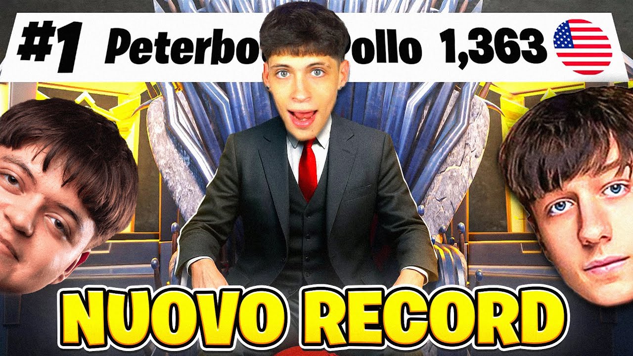 REAGISCO A PETERBOT CHE FA IL NUOVO RECORD MONDIALE DI PUNTI ALLE FNCS CON POLLO🤯