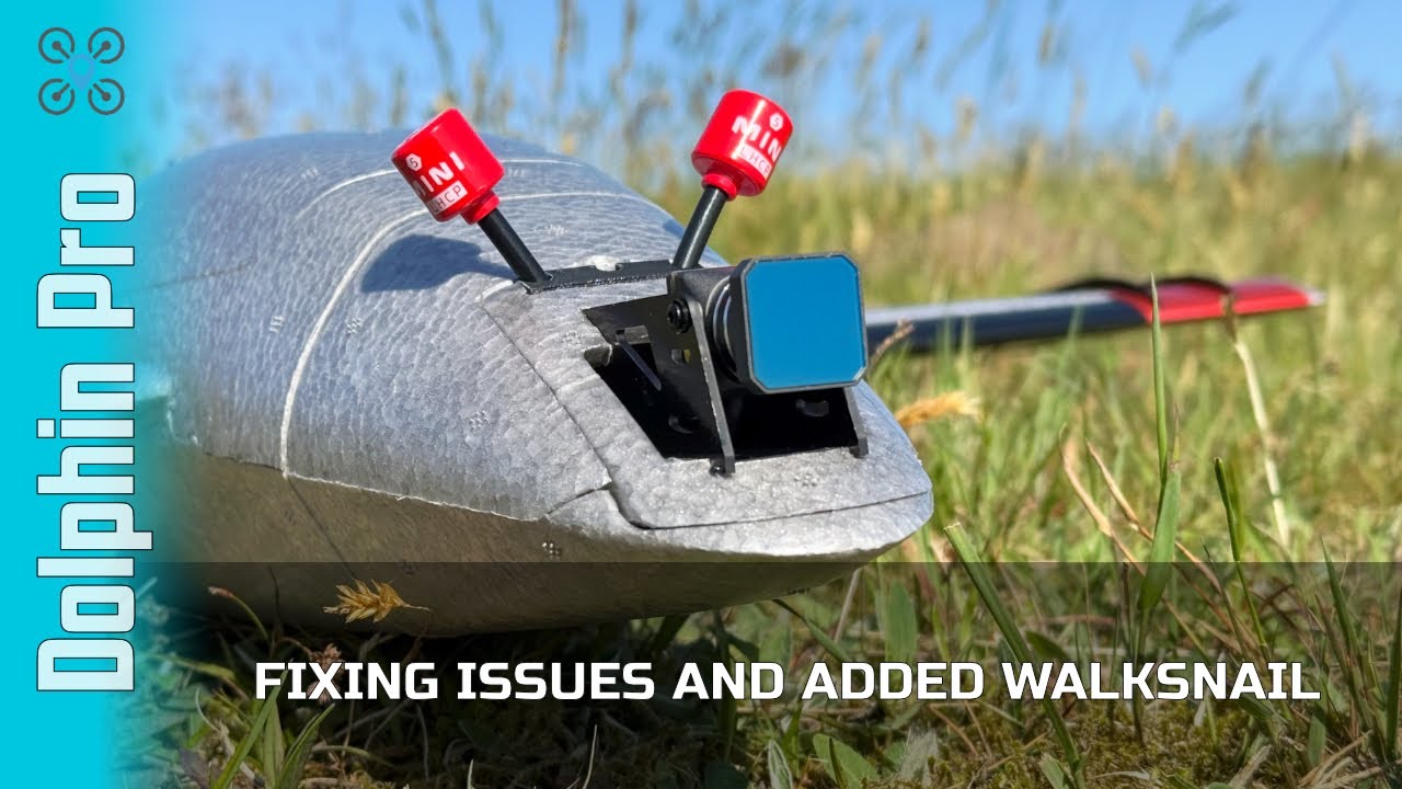 Fixing the first issues and flying FPV | AtomRC Dolphin Pro EP:02