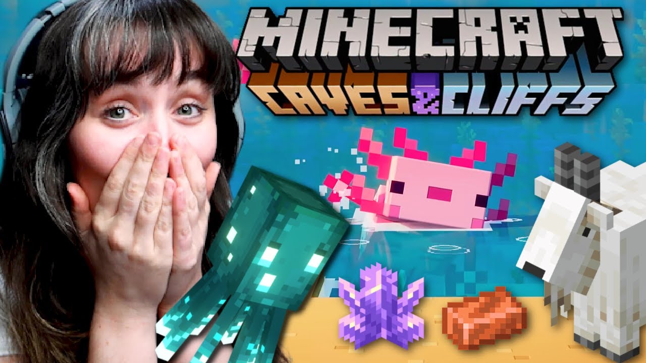 My Reaction To The Minecraft 1.17 Caves & Cliffs Update! | Trailer Reaction