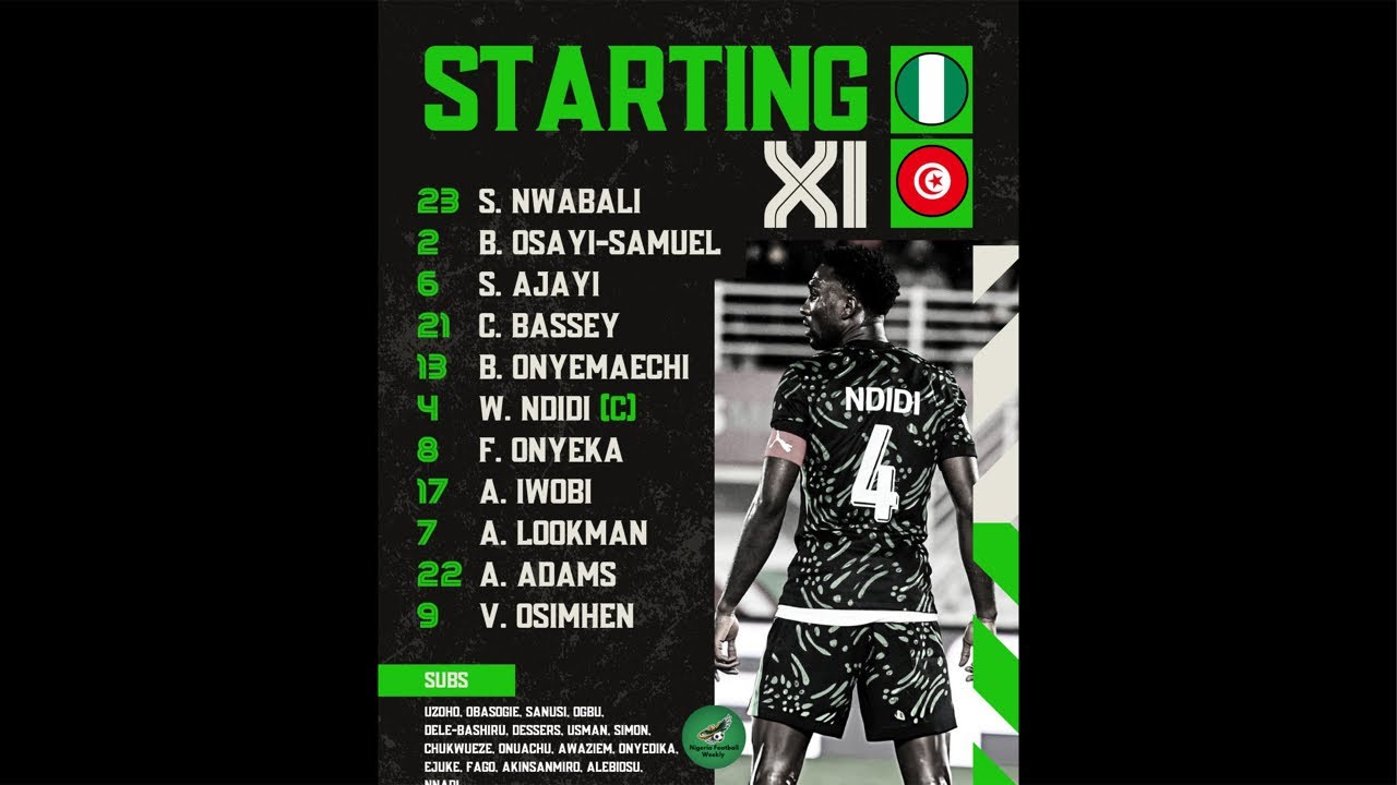 Nigeria vs Tunisia Live Stream #afcon2025 Neme Football Forum (NFF) is live!