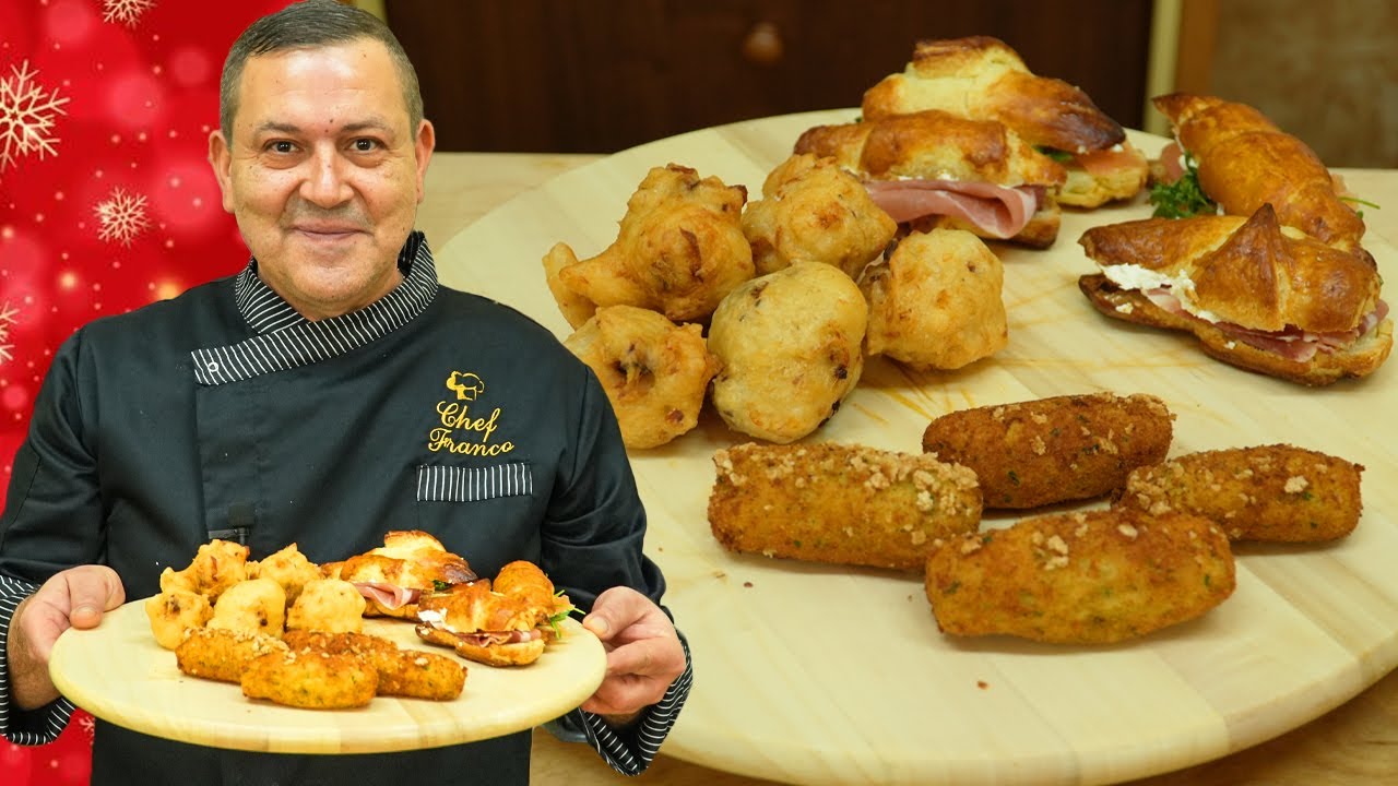 ANTIPASTI di NATALE - Ricette SFIZIOSE e FACILI da PREPARARE