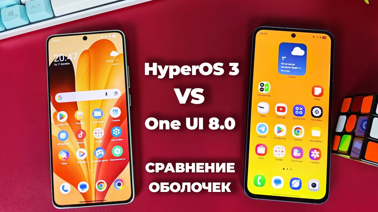 One UI 8 vs HyperOS 3: битва оболочек!
