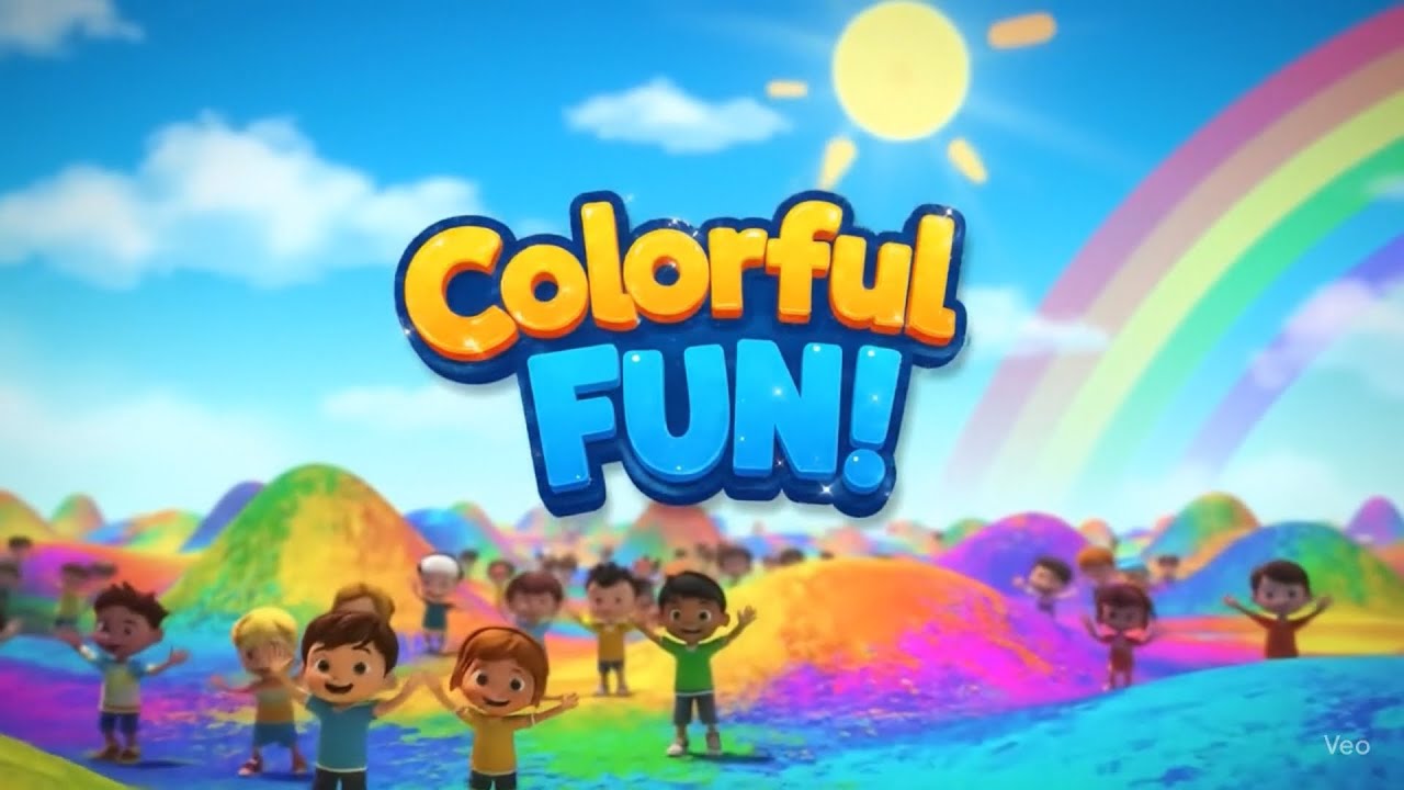 Toddler Songs About Colors 🎨 | Learn Colors with Music for Kids | Colorful Fun! (4K)