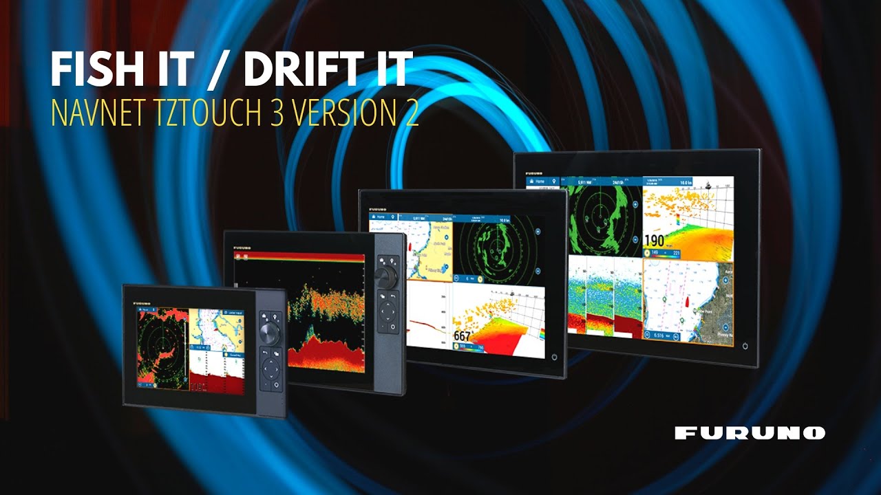 Comment fonctionnent le Fish it et Drift it des combinés sondeur GPS  NavNet TZtouch 3 Furuno ?