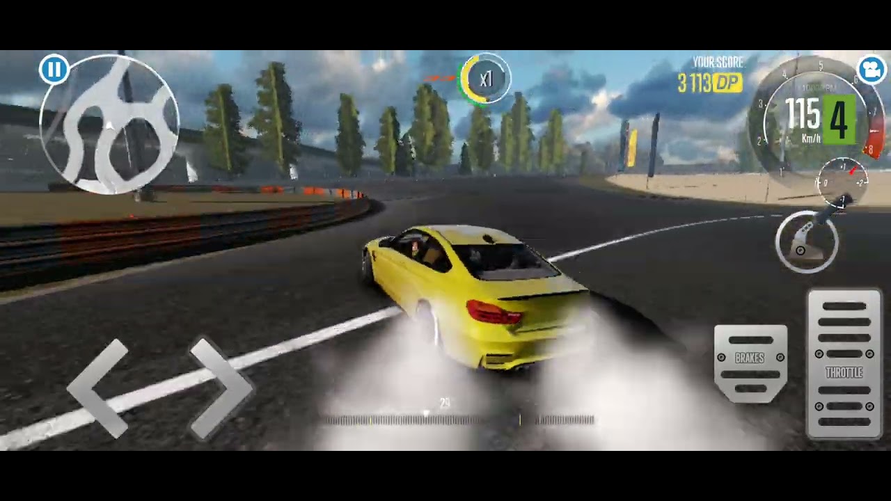 Drifting with BMW M8 competition in car x drift racing 2